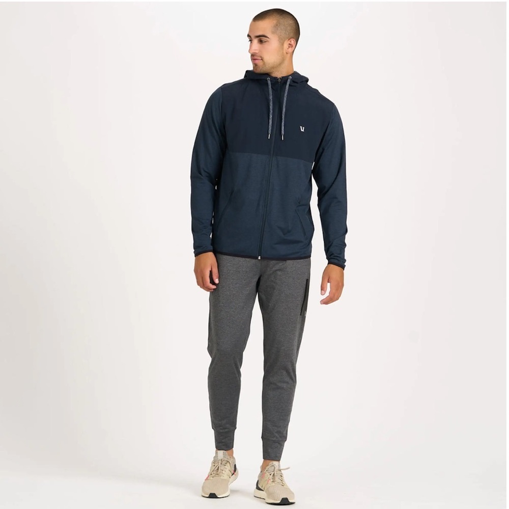 NWT Vuori Sunday Element Jacket Ink Heather
